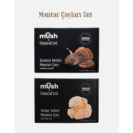 Mush x SemraErol Reishi & Aslan Yelesi Mantarı Çayı